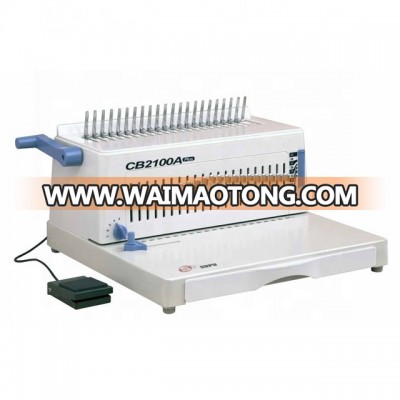 Factory Price Electric Plastic  Comb Binding Machine